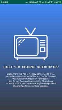 Channel Selector App - TRAI, DTH & Cable Price App screenshot 1