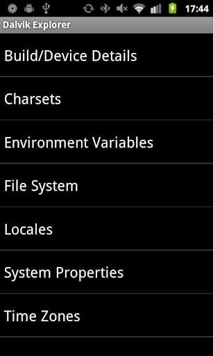 Dalvik Explorer screenshot 1
