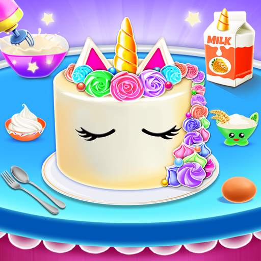 Unicorn Cake Maker: Bakery Kitchen Games 0.3