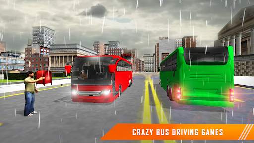 Offline City Bus Driving Games screenshot 3