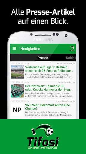 96 News - die Hannover App screenshot 1