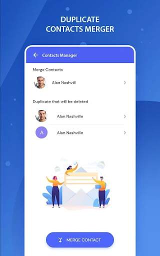 Merge duplicate contacts - Clean up duplicates screenshot 6