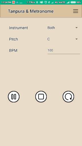 Tanpura And Metronome screenshot 2
