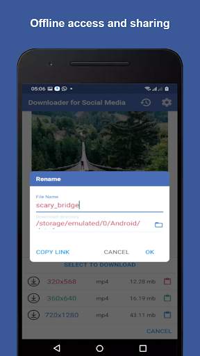 Downloader for Social Media screenshot 4