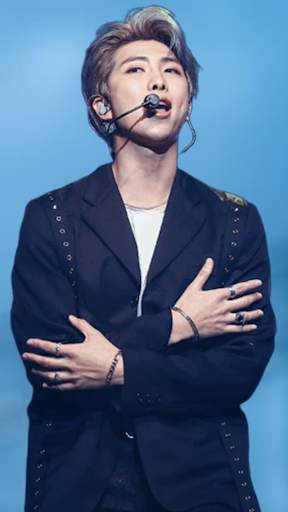 Selfie Photo with Rap Monster – BTS Wallpapers 6 تصوير الشاشة