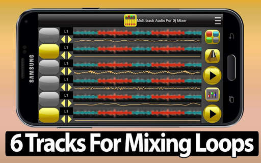 Multitrack Audio For Dj Mixer screenshot 4