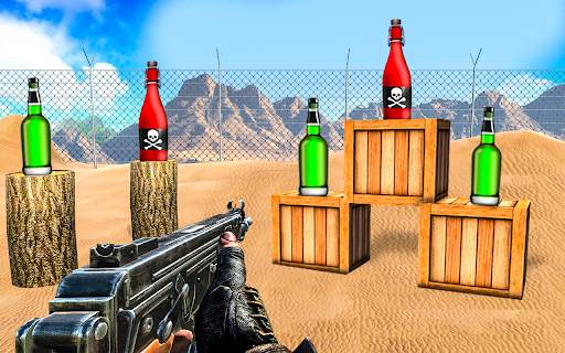 Ultimate Bottle shooting Games screenshot 3
