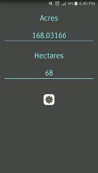 Acre Hectare Converter screenshot 2