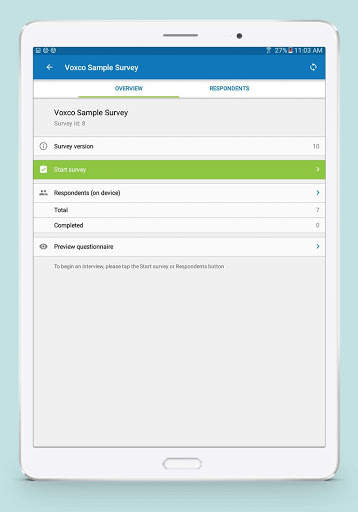 Voxco Mobile Offline screenshot 5
