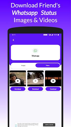 Status Downloader For Instagram WhatsApp Facebook screenshot 4