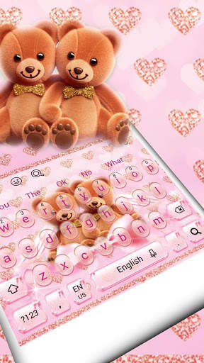 Love Bear Keyboard screenshot 2