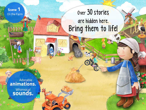Toddler's App: Farm Animals स्क्रीनशॉट 12