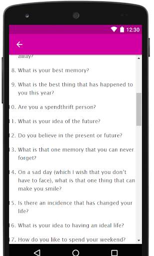 Questions To Ask Your Crush screenshot 3