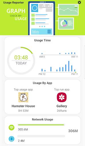 Mobile Data Usage & Usage Time - UsageReporter screenshot 2