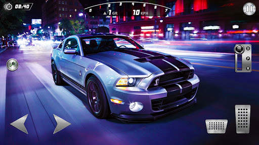 Mustang GT 500: Crazy City Drift, Drive and Stunts screenshot 10