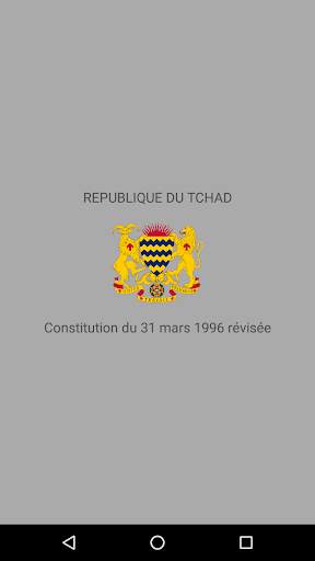 La Constitution du Tchad скриншот 1