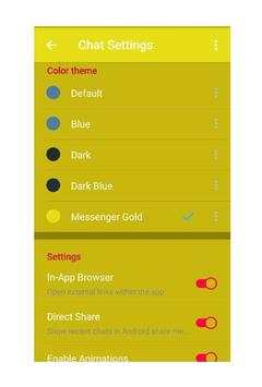 Messenger Gold screenshot 6