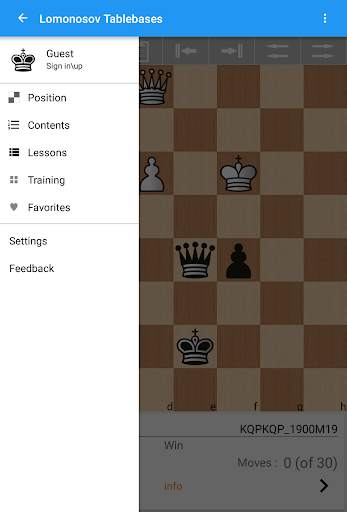7-piece chess endgame training screenshot 15