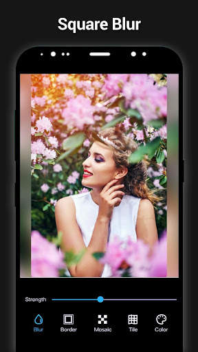 Blur Photo Editor Square Blur स्क्रीनशॉट 7