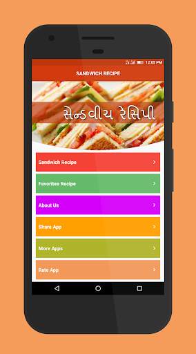 Sandwich Recipes in Gujarati screenshot 1
