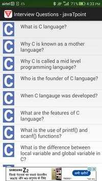 Interview Questions скриншот 3
