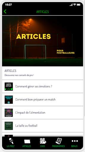 L'Entrainement du Footballeur screenshot 2