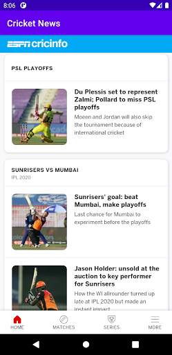 Cricket News screenshot 1