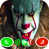 Fake call From Vedio Pennywise icon