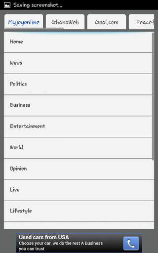 Ghana News Reader screenshot 2