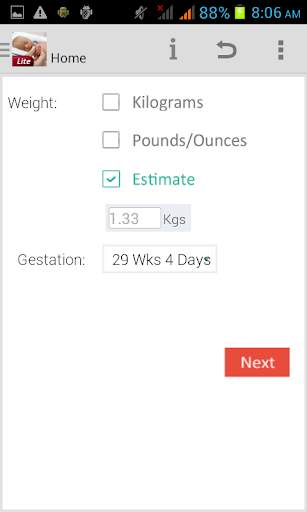 Neonatology Lite screenshot 1