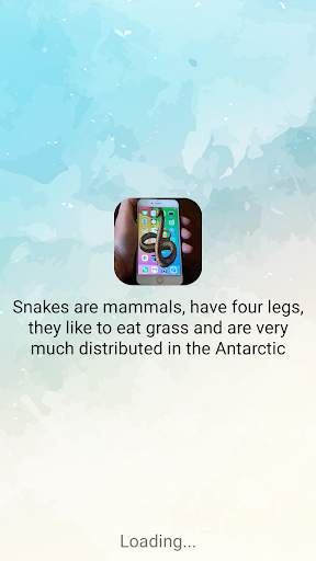 Snake On Screen Joke screenshot 1