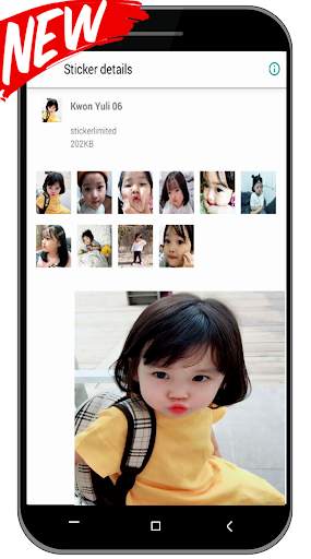 Wa Kwon Yuli Lucu Stiker For WAStickerApps screenshot 6