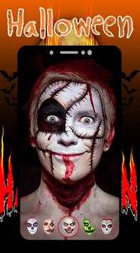 Halloween Makeup Camera Editor screenshot 5