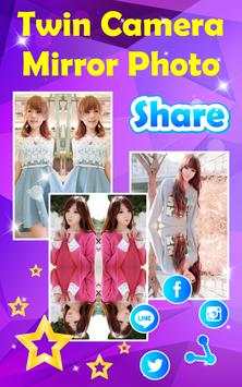 Twin Camera Mirror Photo screenshot 5