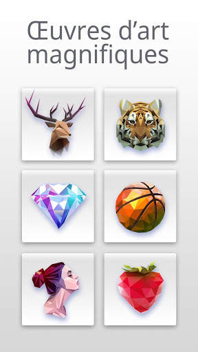 Polygone art : jeux de puzzle 3D screenshot 2