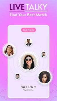 LiveTalky : Live Video Call & Make Friends 3 تصوير الشاشة