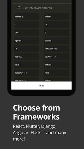 Dcoder, Compiler IDE :Code & Programming on mobile screenshot 6