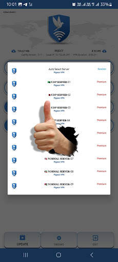 PIGEON VPN screenshot 3