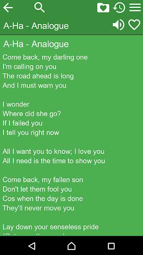 Songs lyrics free screenshot 2