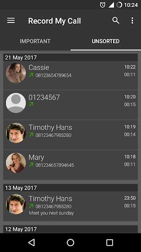 RMC: Android Call Recorder screenshot 2