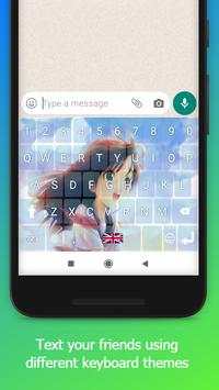 Anime Girl Keyboard Theme screenshot 7