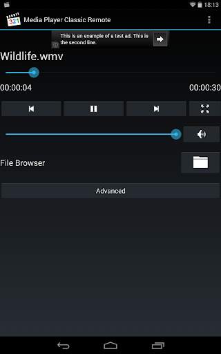 Media Player Classic Remote screenshot 9