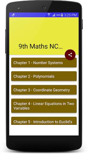 9th Class Maths Solutions - CBSE screenshot 1