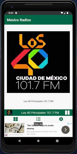 Mexico radios free screenshot 2