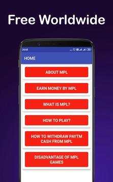 MPL Tips for Earning Money online MPL Cricket info screenshot 1