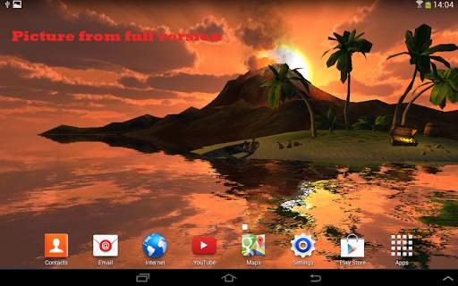 3D Volcano Live Wallpaper FREE screenshot 13