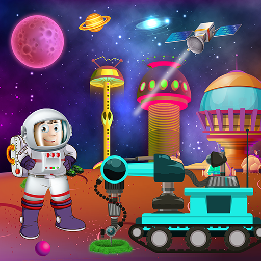 Build a Space City : Construction Game icon