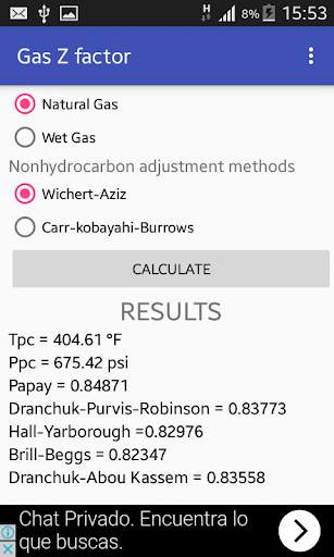 Gas Z factor screenshot 3