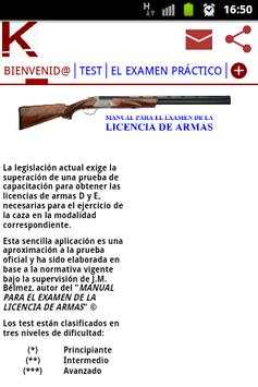Licencia de Armas (LITE) screenshot 1