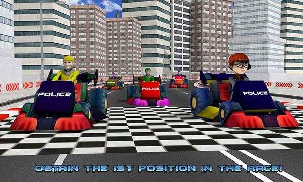 Kids Police Car Racing screenshot 3